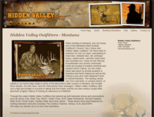 Tablet Screenshot of hiddenvalleyoutfitters.net